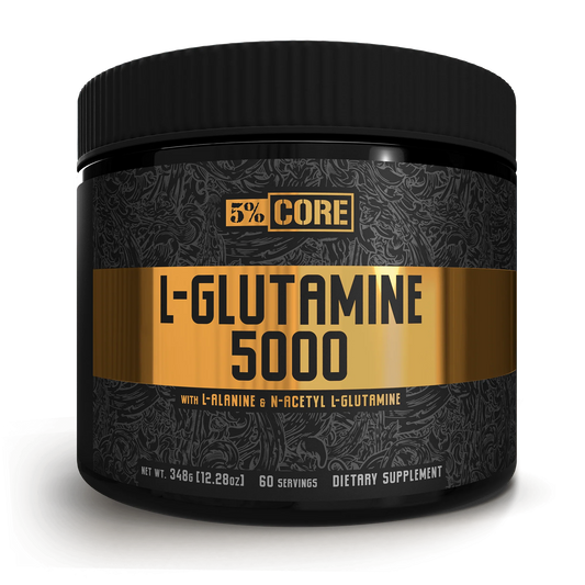 5% Nutrition Core L-Glutamine 5000 - 60 Servings