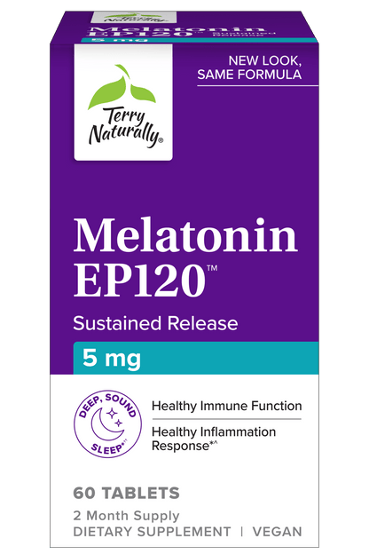 Terry Naturally MELATONIN EP120 5mg - 60 Tablets