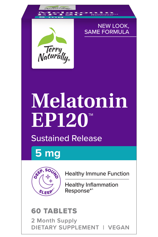Terry Naturally MELATONIN EP120 5mg - 60 Tablets