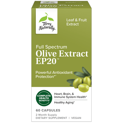 Terry Naturally OLIVE EXTRACT EP20 - 60 Capsules