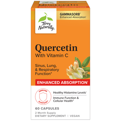 Terry Naturally QUERCETIN WITH VITAMIN C Extra Strength - 60 Capsules