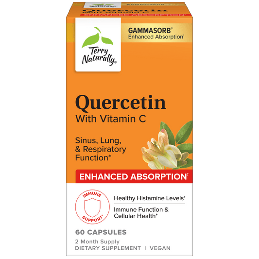 Terry Naturally QUERCETIN WITH VITAMIN C Extra Strength - 60 Capsules
