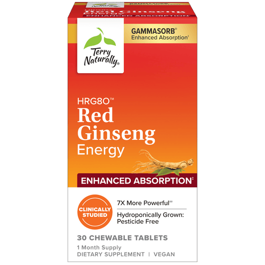 Terry Naturally RED GINSENG HRG80 ENERGY