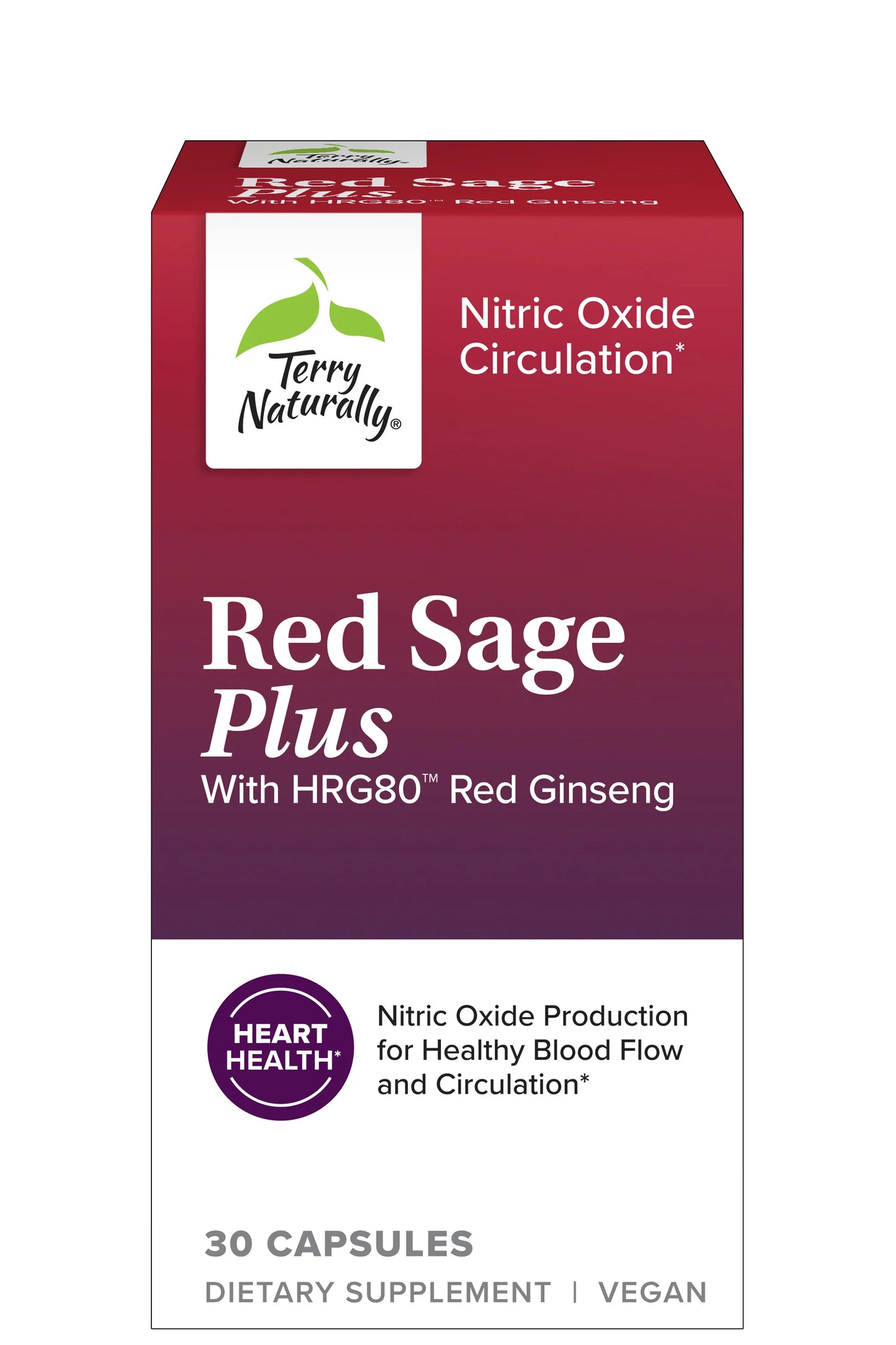 Terry Naturally RED SAGE PLUS - 30 Capsules