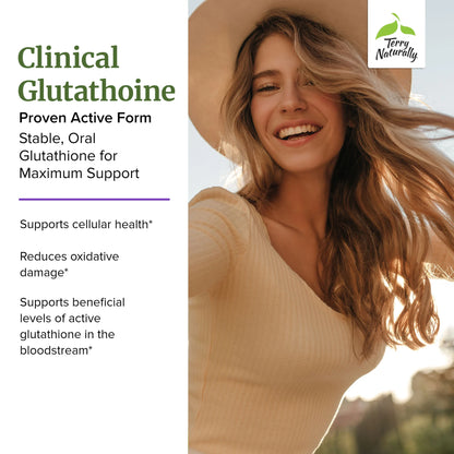 Terry Naturally CLINICAL GLUTATHIONE - 60 Tablets
