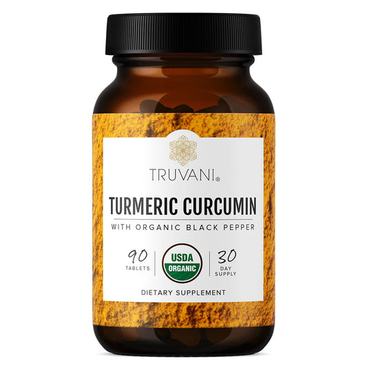 Truvani TURMERIC CURCUMIN w/ Black Pepper 90 Tablets