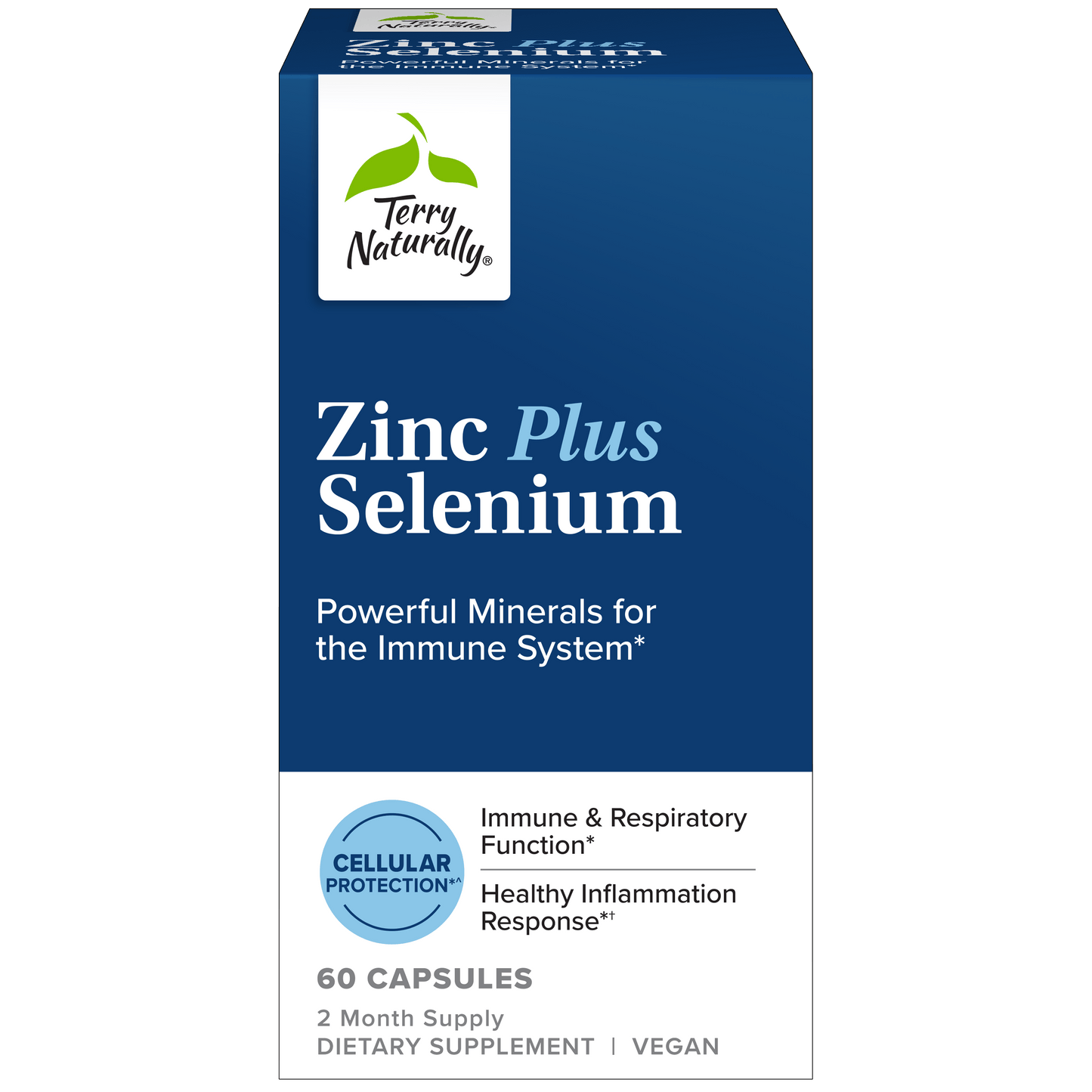 Terry Naturally ZINC PLUS SELENIUM - 60 Capsules