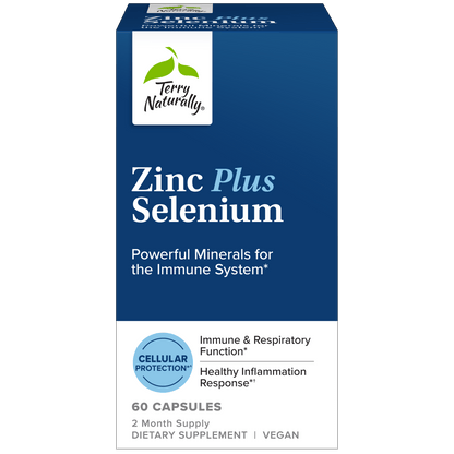 Terry Naturally ZINC PLUS SELENIUM - 60 Capsules