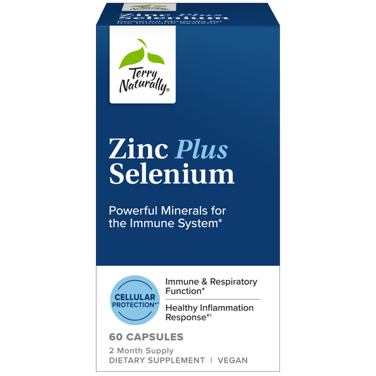 Terry Naturally ZINC PLUS SELENIUM - 60 Capsules